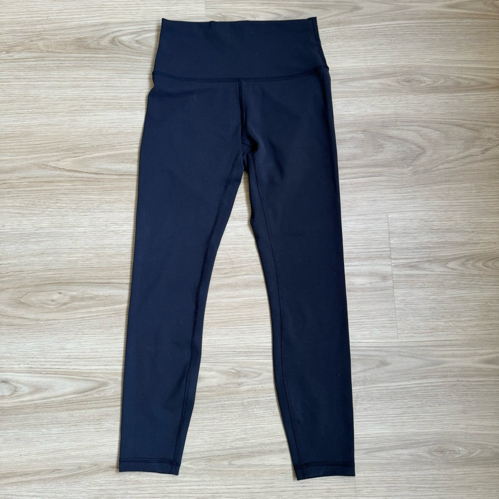 Lululemon Wunder Train High-Rise Tight Black Leggings 25” in Size 6